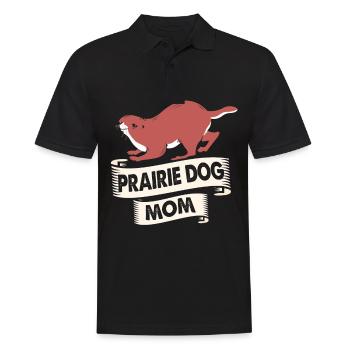 Écureuil de terre Prairies Marmottes Prairies rongeurs - Polo Homme - noir - Devant - Kai (181cm)