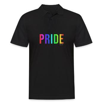 PRIDE T-shirt Défilé CSD Gay LGBT CSD - Polo Homme - noir - Devant - Kai (181cm)