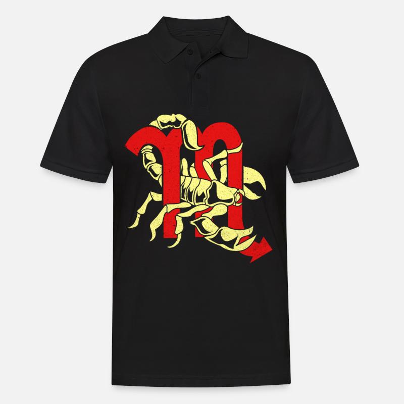 Scorpion - Polo Homme - noir