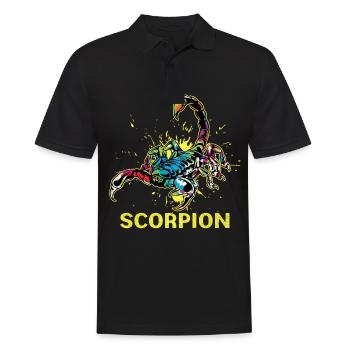 Scorpion - Polo Homme - noir - Devant - Kai (181cm)