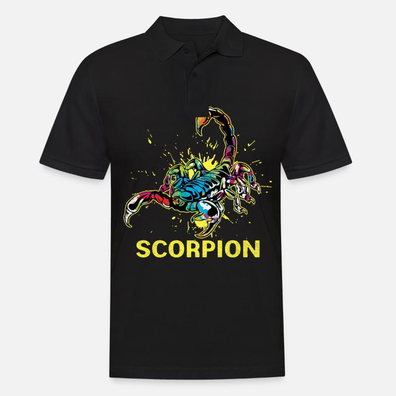 Scorpion - Men's Polo Shirt - black