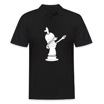 King Chess Dabing King Chess Piece Gift - Männer Poloshirt - Schwarz - Vorne - Kai (181cm)