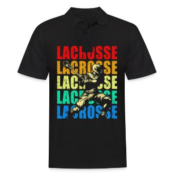 Lacrosse - Polo Homme - noir - Devant - Kai (181cm)