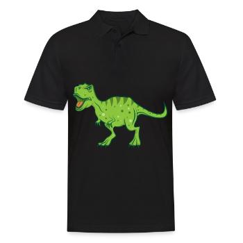 Dinosaur Party Tyrannosaurus Rex Dino - Polo Homme - noir - Devant - Kai (181cm)
