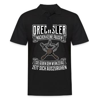 Drechsler Drechslerei Drechselmeister Say - Polo Homme - noir - Devant - Kai (181cm)