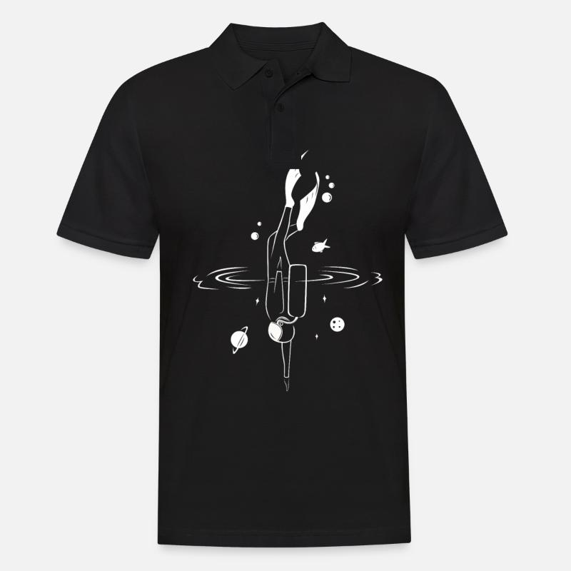 Plongeur Astronaut instructeur de plongée partenaires de plongée - Polo Homme - noir