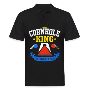 cornhole - Polo Homme - noir - Devant - Kai (181cm)
