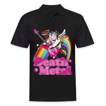Heavy Metal - Polo Homme - noir - Devant - Kai (181cm)