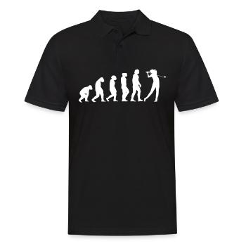 Golf Golfer Golf Course Gift Golf Club Funny - Men's Polo Shirt - black - Front - Kai (181cm)