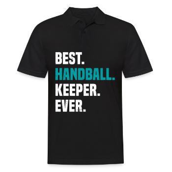 Gardien Gardien Gardien Club de Handball Lustig - Polo Homme - noir - Devant - Kai (181cm)
