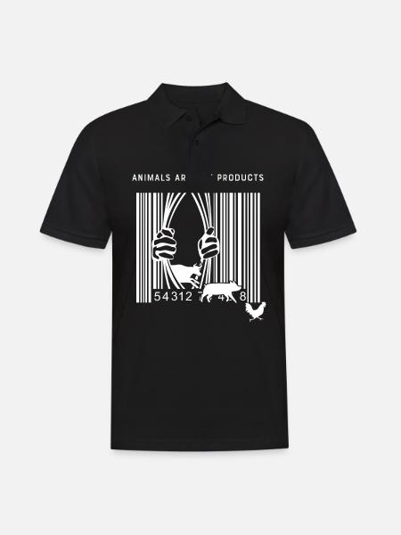 Tierschutz Aktivist - Männer Poloshirt - Schwarz
