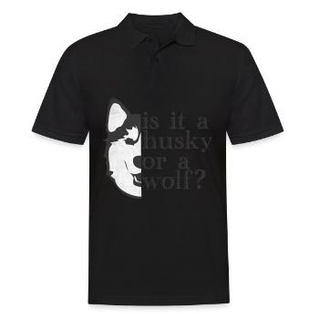 Husky - Polo Homme - noir - Devant - Kai (181cm)