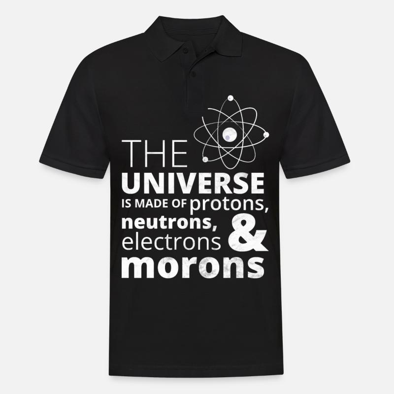 Nerd Science Geek - Polo Homme - noir