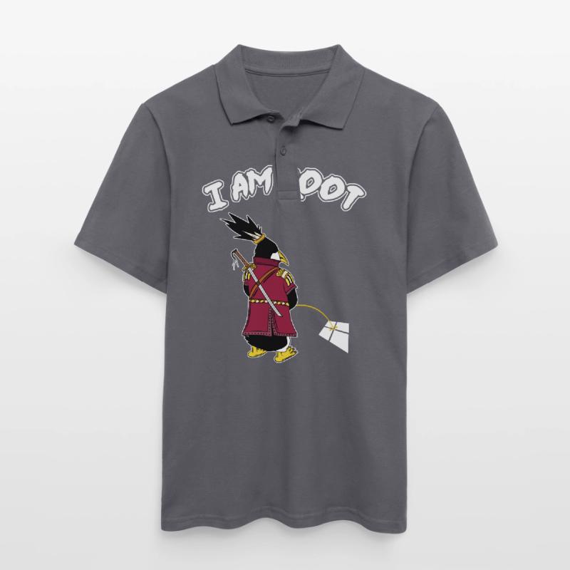 Linux Pingouin I Am Root Geeks Geeks Nerd Computer Ninja Polo Homme