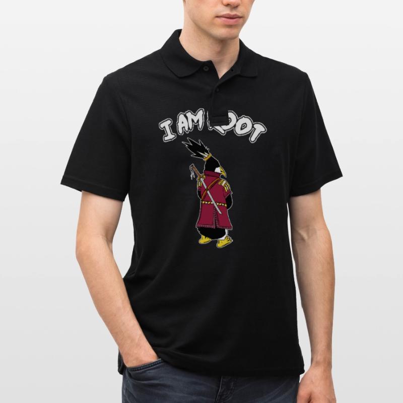 Linux Pingouin I Am Root Geeks Geeks Nerd Computer Ninja Polo Homme