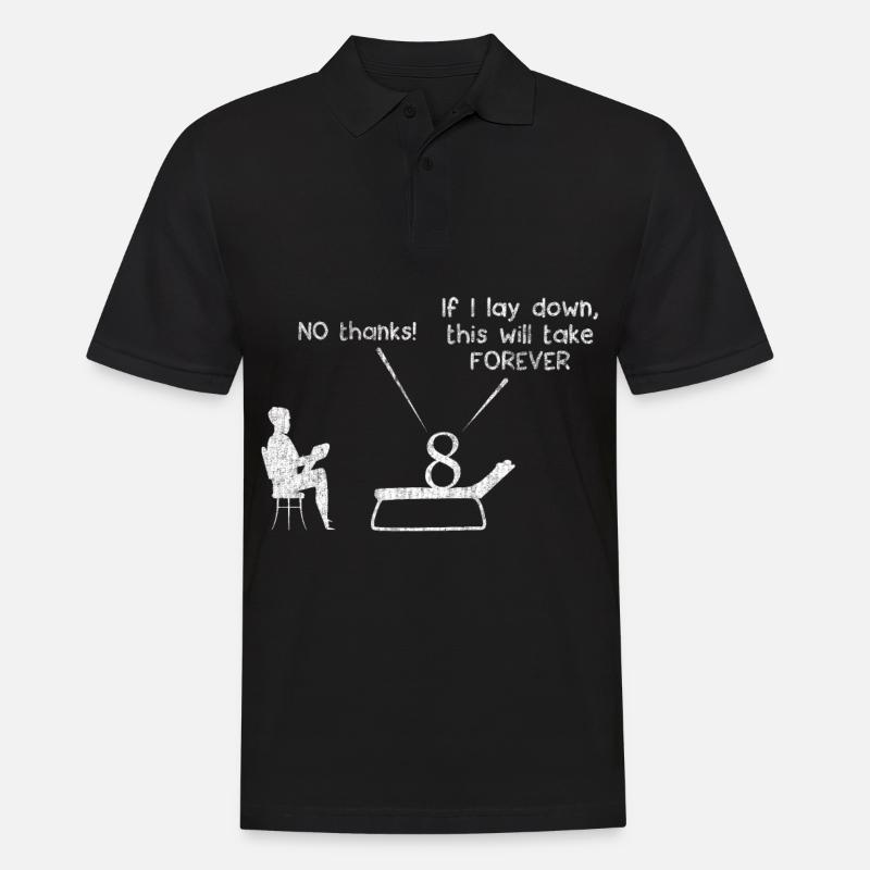 Eight 8 math math math teacher therapist - Men's Polo Shirt - black