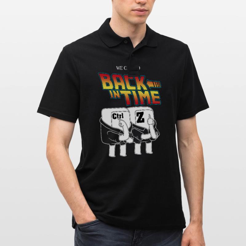PC Computer Hacker Nerd Computer Scientist Geek Admin Polo Homme