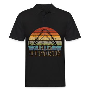 Titanic 1912 Sailor Sailor Skipper Cruise - Polo Homme - noir - Devant - Kai (181cm)