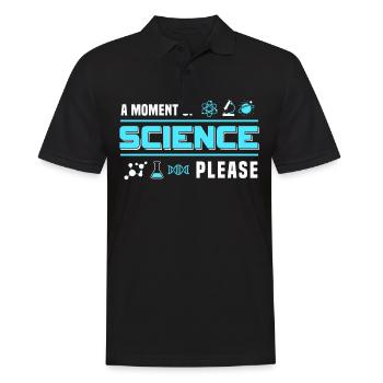 sciences naturelles - Polo Homme - noir - Devant - Kai (181cm)