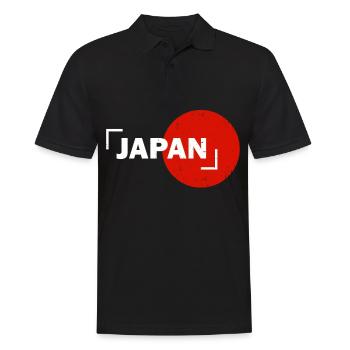 Drapeau modernisé du Japon - Drapeau du Japon - Polo Homme - noir - Devant - Kai (181cm)
