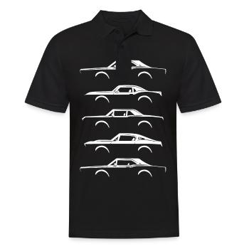 MUSCLE CAR Gift US Car Meet for Auto - Polo Homme - noir - Devant - Kai (181cm)