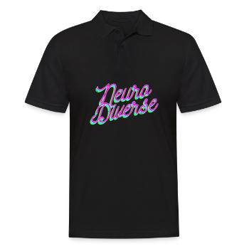 Cadeau varié du TDAH Neuro - Polo Homme - noir - Devant - Kai (181cm)