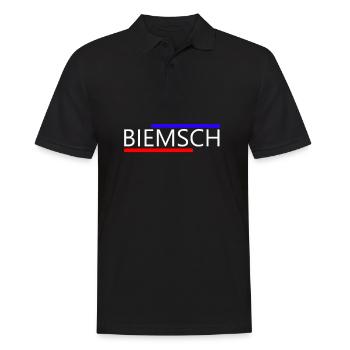 Zittau Oberland Spruch - Männer Poloshirt - Schwarz - Vorne - Kai (181cm)