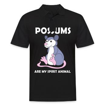 Opossum - Polo Homme - noir - Devant - Kai (181cm)