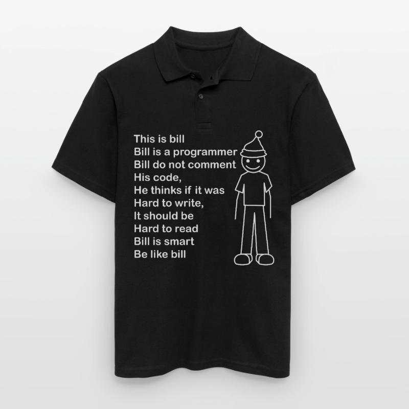 Programmer for Developers Developer Lustiger Men's Polo Shirt