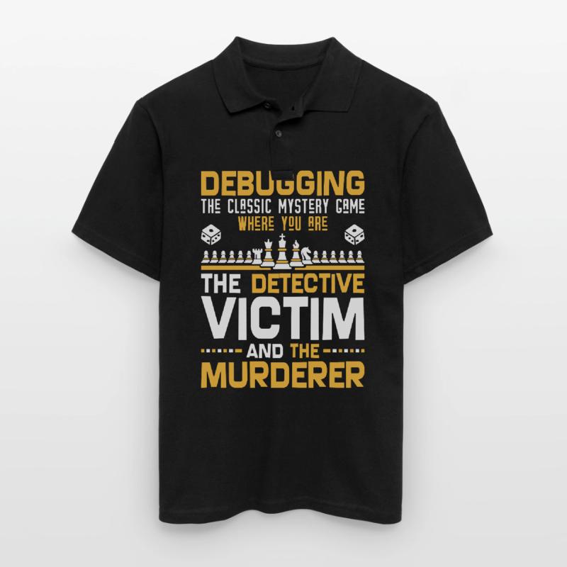 Développeur de programmeur - Code Nerd Debug Polo Homme