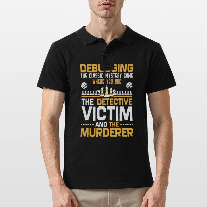 Programmierer Entwickler - Code Nerd Debug Männer Poloshirt