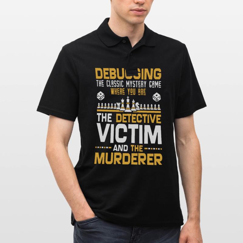 Développeur de programmeur - Code Nerd Debug Polo Homme