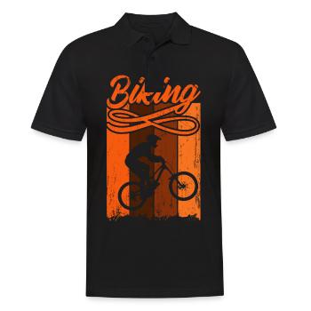 MOUNTAIN BIKE DOWNHILL VTT - Polo Homme - noir - Devant - Kai (181cm)