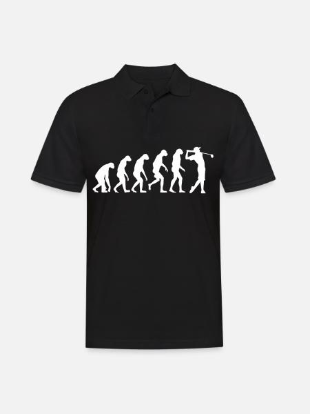 GOLF EVOLUTION Golfer Outfit Golferinnen Golf - Polo Homme - noir