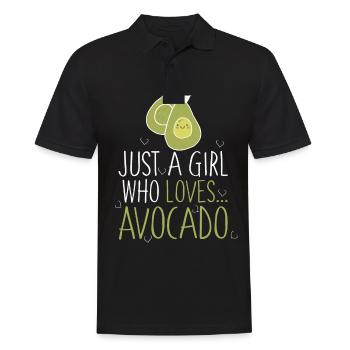 Avocado - Männer Poloshirt - Schwarz - Vorne - Kai (181cm)