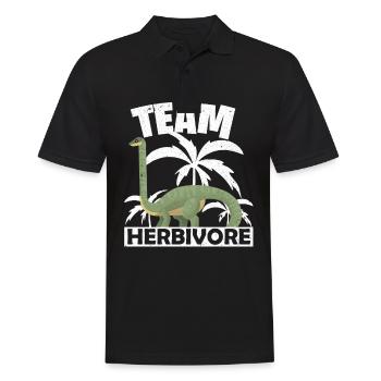 Vegan Veganer - Polo Homme - noir - Devant - Kai (181cm)