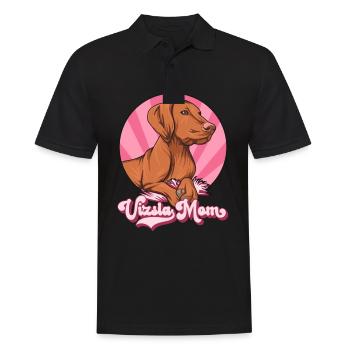 Magyar Vizsla Spruch für einen Vizsla Besitzer - Männer Poloshirt - Schwarz - Vorne - Kai (181cm)