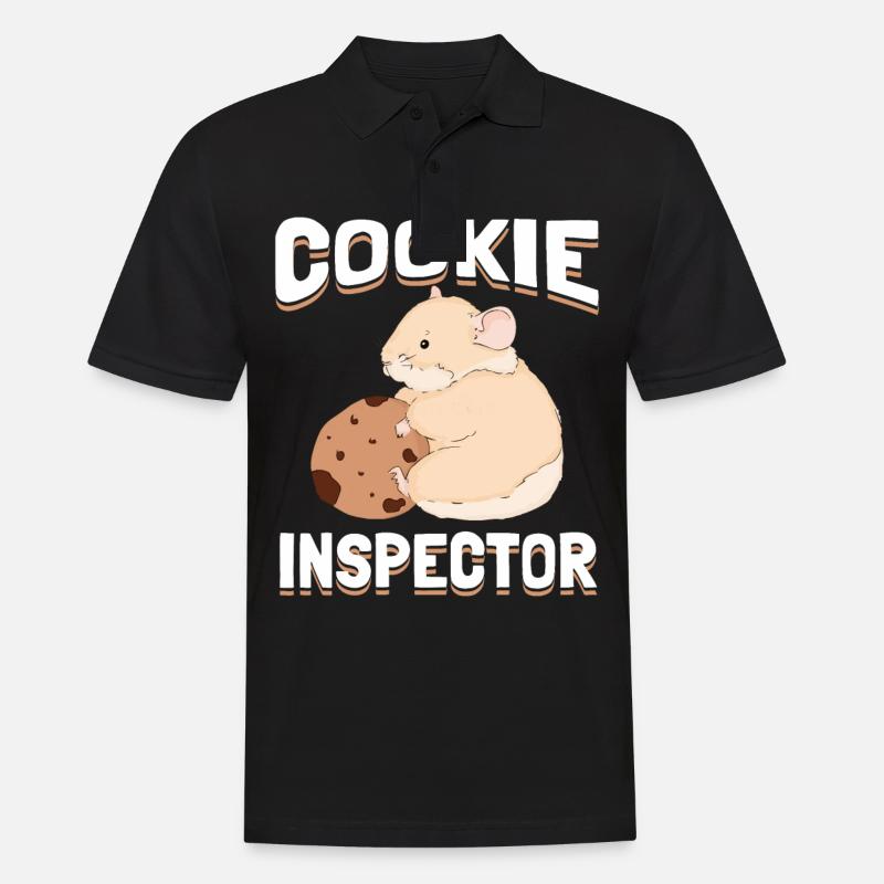 hamster - Pikétröja herr - svart