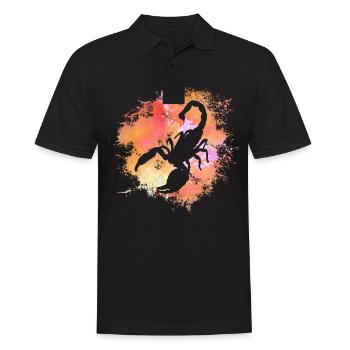 Scorpion Signe astrologique Horoscope Astrologie - Polo Homme - noir - Devant - Kai (181cm)