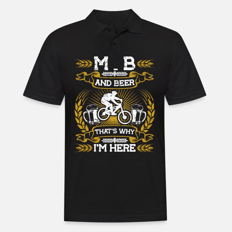 VTT VTT - Polo Homme - noir