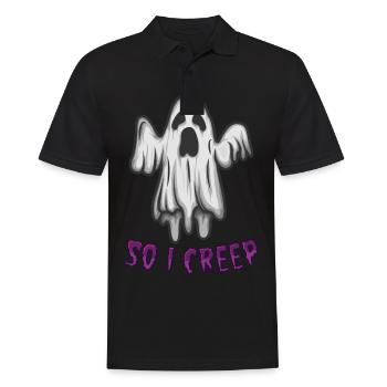 Si I Creep Halloween 2021 Rapide - Polo Homme - noir - Devant - Kai (181cm)