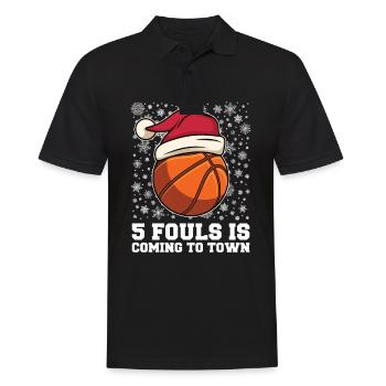 Basketteur - Polo Homme - noir - Devant - Kai (181cm)