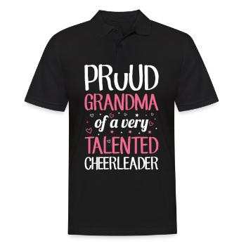 Cheerleading Sort pour votre cheerleading grand-mère - Polo Homme - noir - Devant - Kai (181cm)
