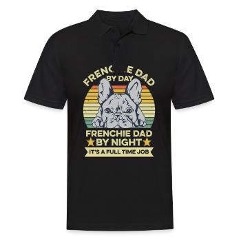 Français Bulldog Design pour votre Frenchie - Polo Homme - noir - Devant - Kai (181cm)