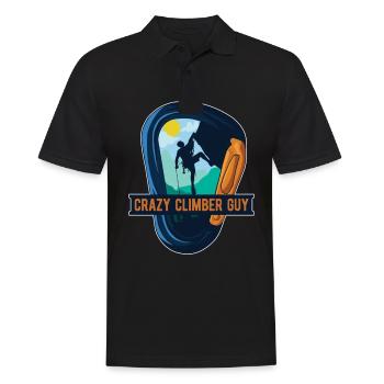 Escalade Alpinisme Grimpeurs - Polo Homme - noir - Devant - Kai (181cm)