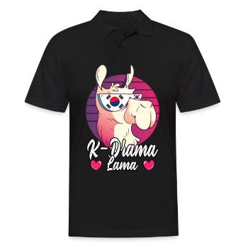 K-Drama Série de films dramatiques coréens Lama - Polo Homme - noir - Devant - Kai (181cm)