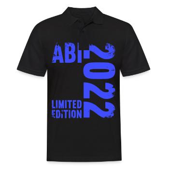 Abitur Gymnasium Damen und Herren Abi 2022 - Männer Poloshirt - Schwarz - Vorne - Kai (181cm)