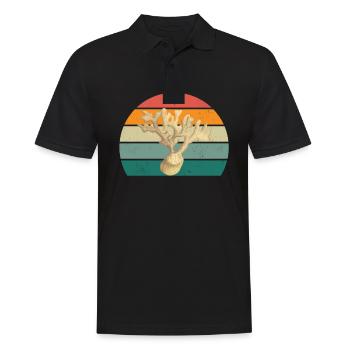 Poisson Poisson-lune manta Thon Eau Mer Océan - Polo Homme - noir - Devant - Kai (181cm)