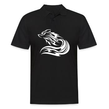Foxes Fox family Stink like a fox smart - Men's Polo Shirt - black - Front - Kai (181cm)