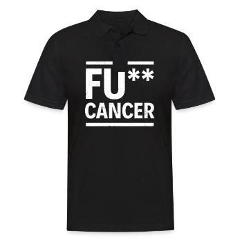 FU Sensibilisation au cancer - Polo Homme - noir - Devant - Kai (181cm)
